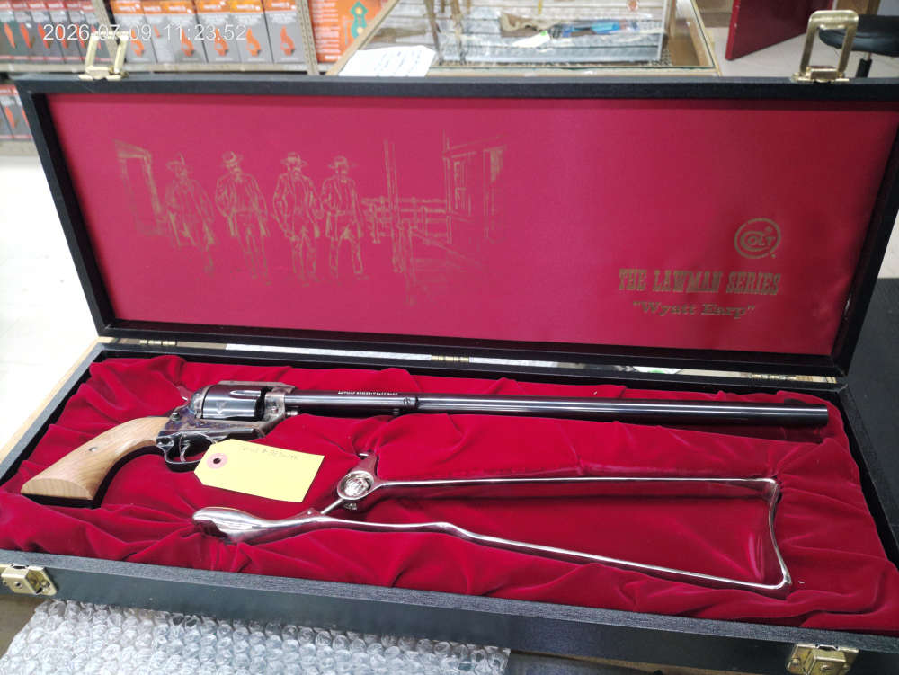 Colt Single Action Army Lawman Series Wyatt Earp Commemorative-img-0