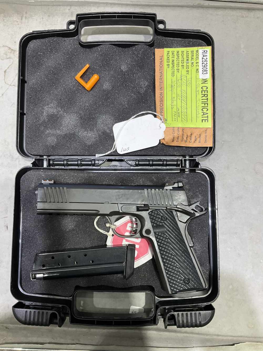 Rock Island m1911 A1, 45 ACP, 1mag (8rnds), Tac Ultra FS.-img-8