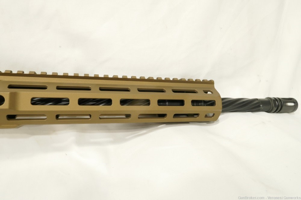 NIB LWRC DI 5.56 16" Fluted Barrel Ambi Controls Burnt Bronze ICDIR5BB16ML-img-2