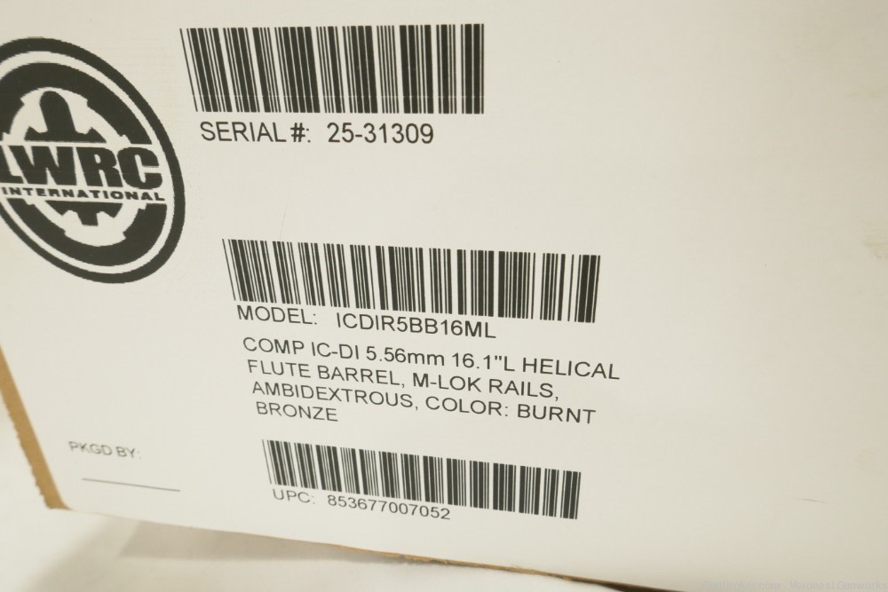 NIB LWRC DI 5.56 16" Fluted Barrel Ambi Controls Burnt Bronze ICDIR5BB16ML-img-8