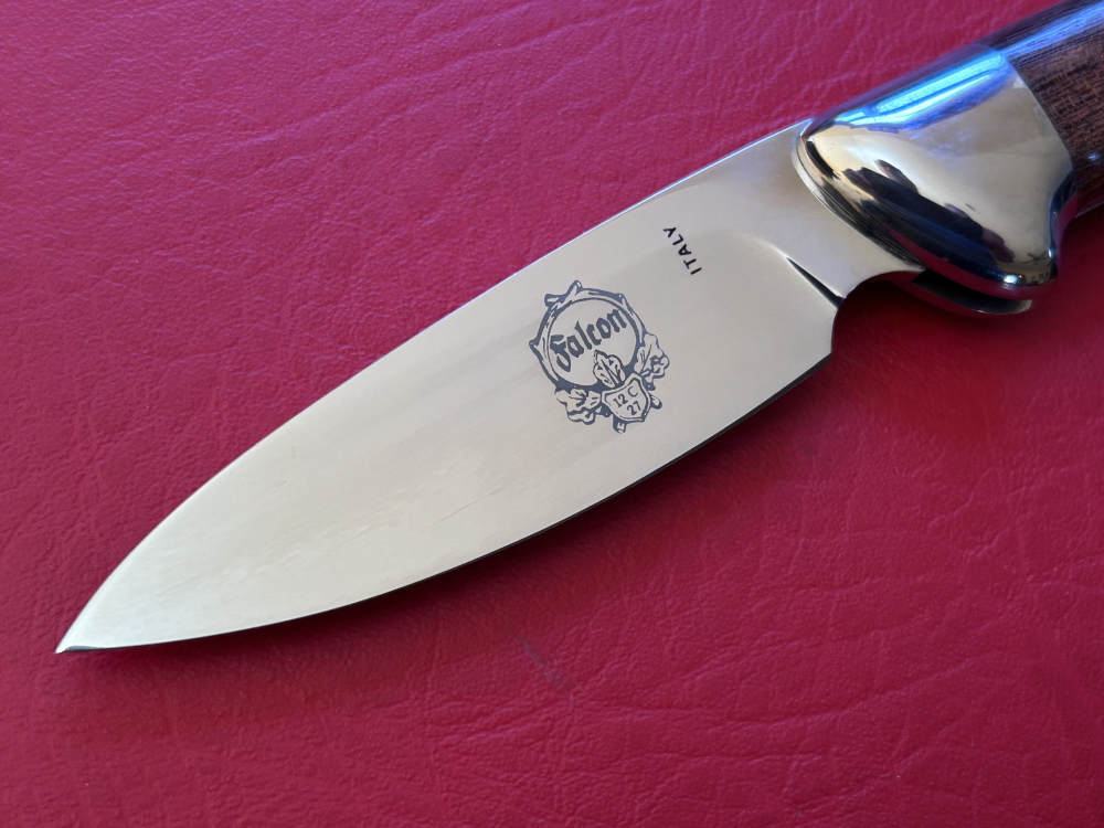 1987 Handmade Angelo Campolin & Figlio Lockback Knife A.C. Falcon Italy NOS-img-3