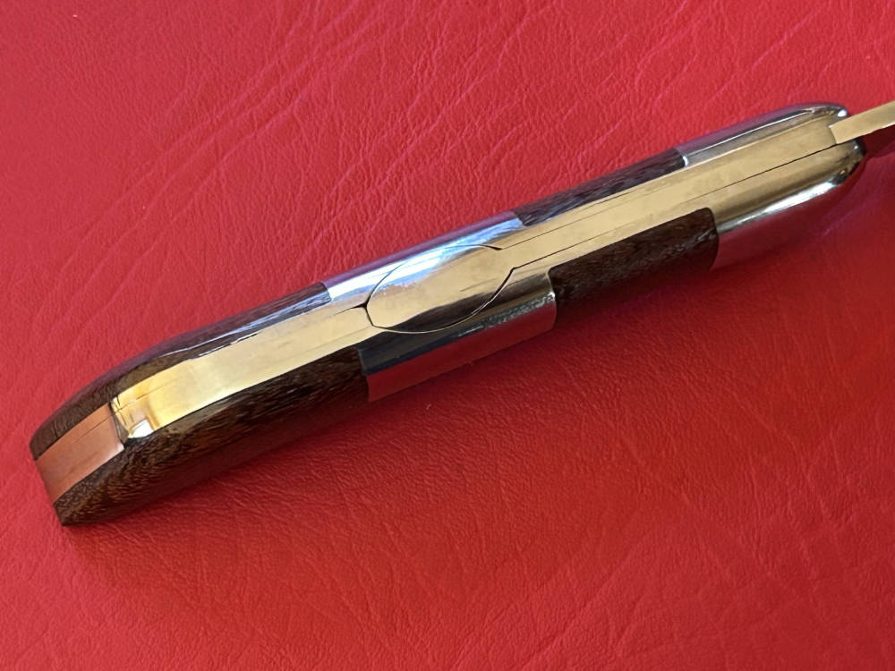 1987 Handmade Angelo Campolin & Figlio Lockback Knife A.C. Falcon Italy NOS-img-7