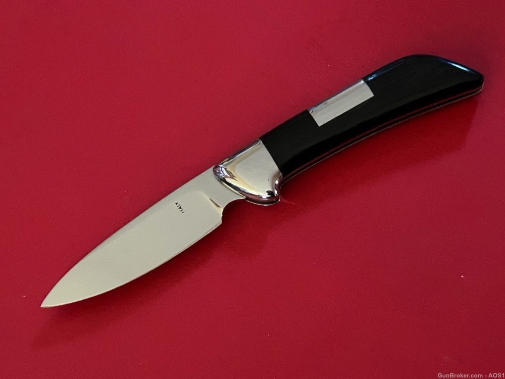 1987 Handmade Angelo Campolin & Figlio Lockback Knife A.C. Falcon Italy NOS-img-1