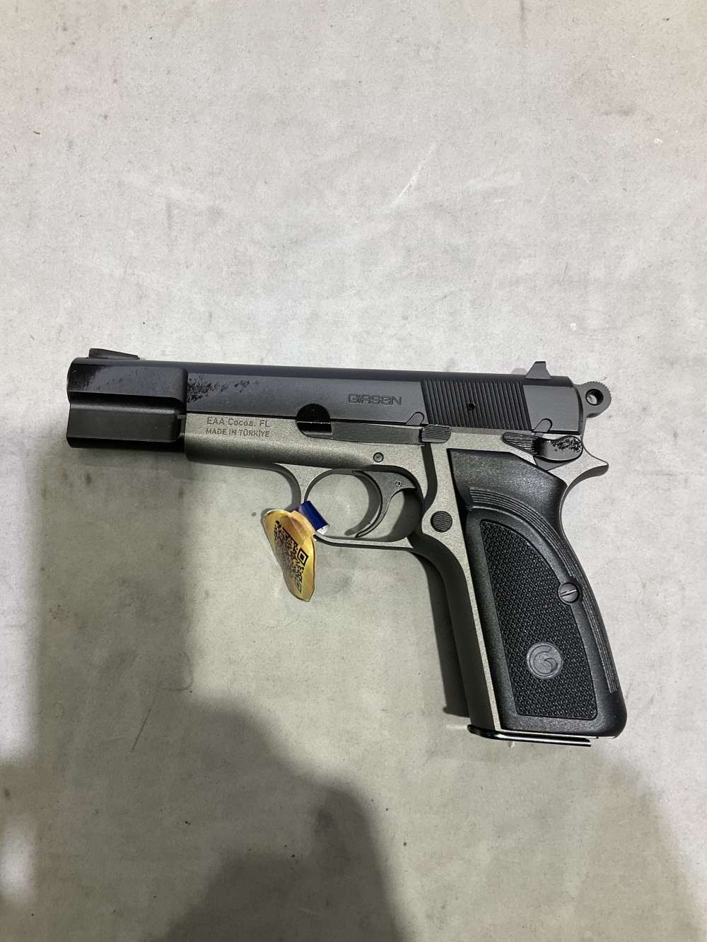 Girsan MC P35, 9mm, 1 mag (15 rnd), 2 tone. -img-0