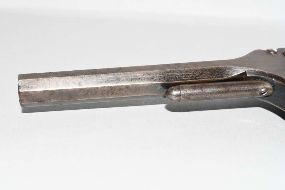 Early 3 Digit Smith & Wesson No 2 Army Tip Up Revolver 32 RF S&W # 176-img-17