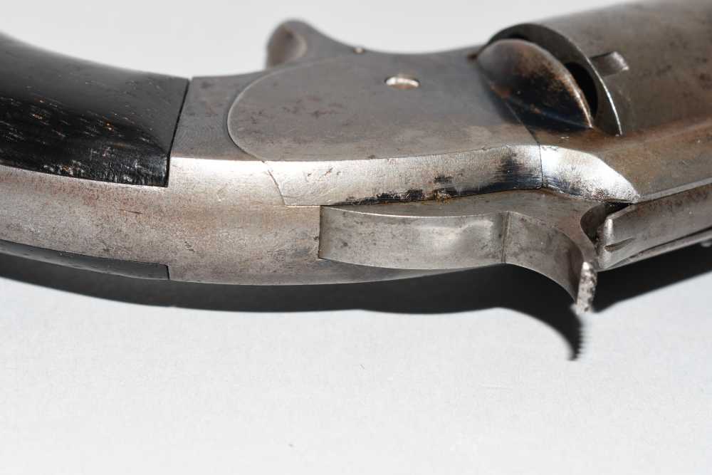 Early 3 Digit Smith & Wesson No 2 Army Tip Up Revolver 32 RF S&W # 176-img-12