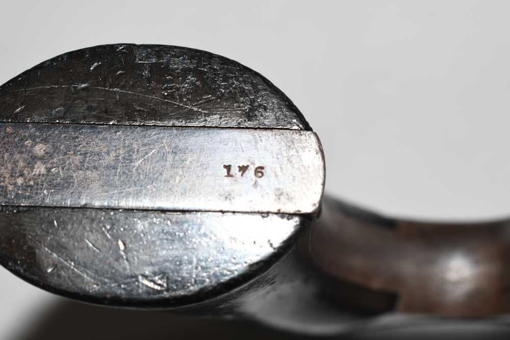 Early 3 Digit Smith & Wesson No 2 Army Tip Up Revolver 32 RF S&W # 176-img-19