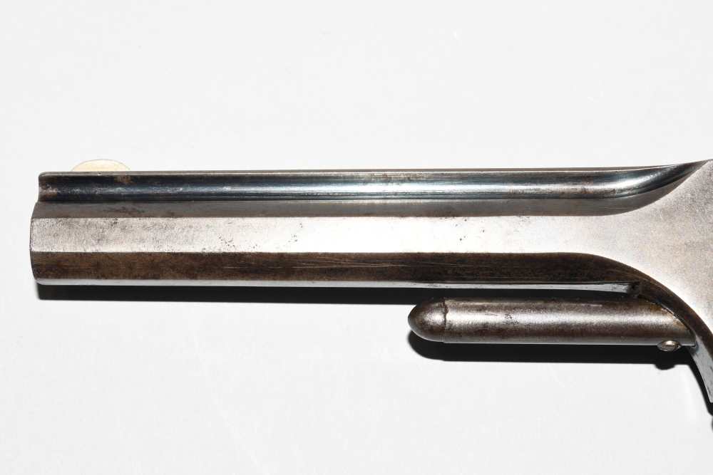 Early 3 Digit Smith & Wesson No 2 Army Tip Up Revolver 32 RF S&W # 176-img-8