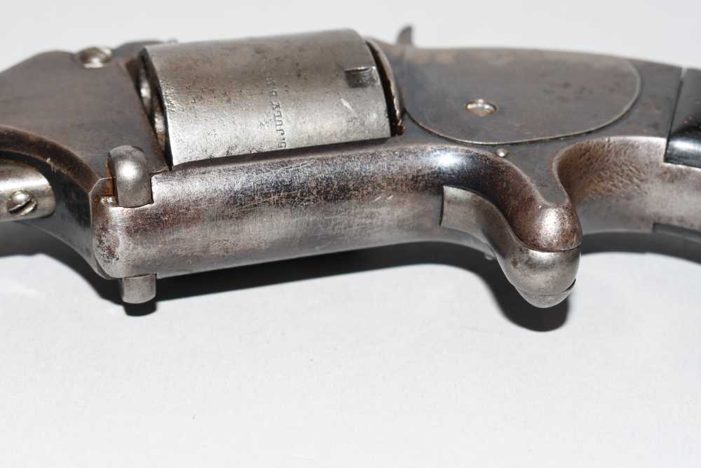 Early 3 Digit Smith & Wesson No 2 Army Tip Up Revolver 32 RF S&W # 176-img-16