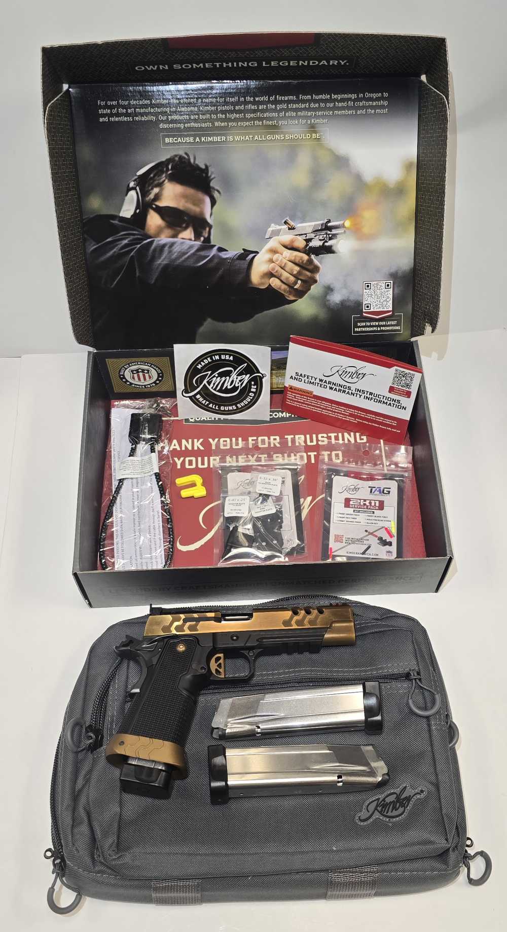 NEW Kimber 2K11 Target OR .45ACP 5" 669278350523-img-0