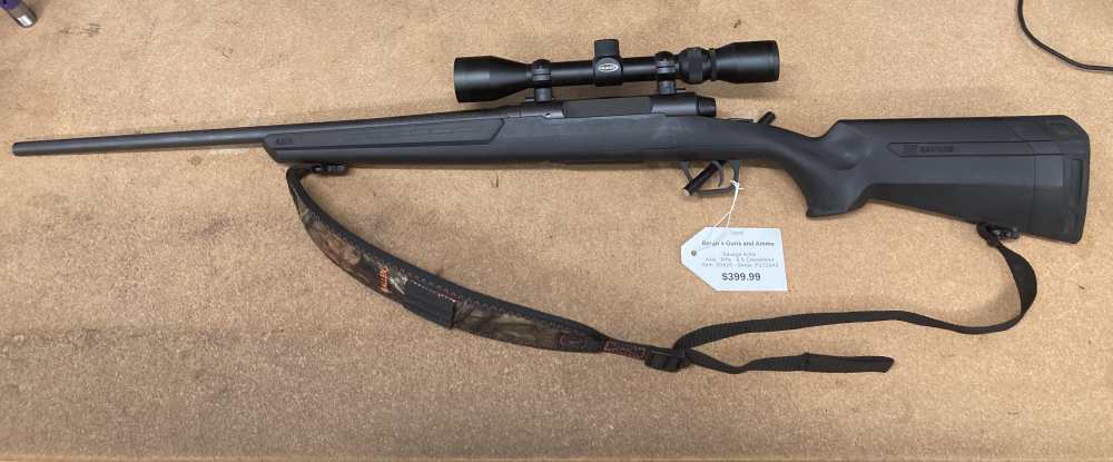 Savage Axis Bolt Action Rifle 6.5 Creedmoor-img-1
