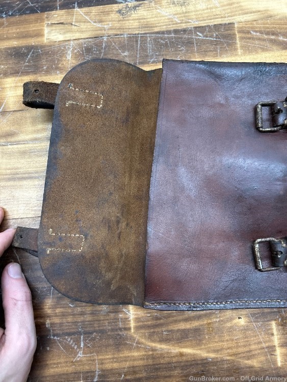 LEATHER German MP40 Drop Case!  GORGEOUS! PRICE REDUCED!-img-12