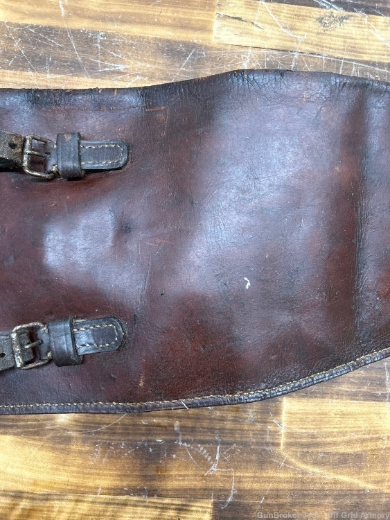 LEATHER German MP40 Drop Case!  GORGEOUS! PRICE REDUCED!-img-2