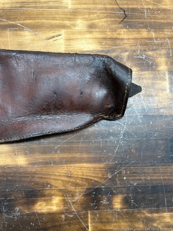 LEATHER German MP40 Drop Case!  GORGEOUS! PRICE REDUCED!-img-5