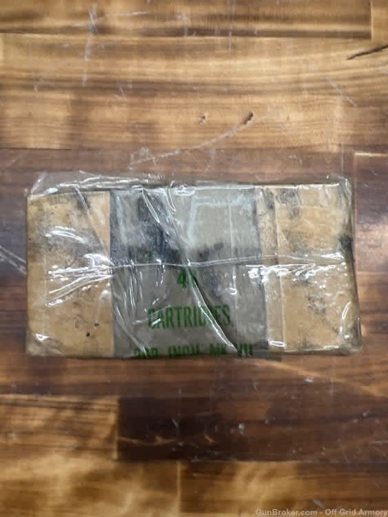ORIGINAL WW2 UNOPENED PACK OF 48 ROUNDS .303 BRITISH!-img-3