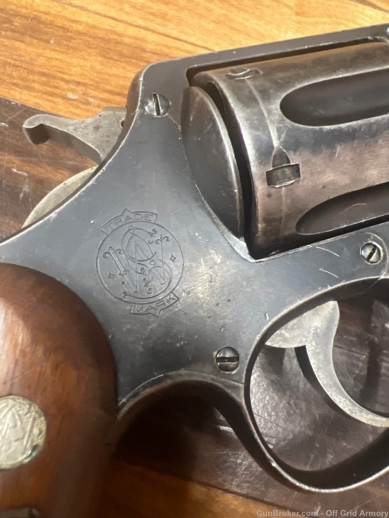 WW1 SMITH & WESSON 2nd MODEL HAND EJECT .455 WEBLEY!-img-10