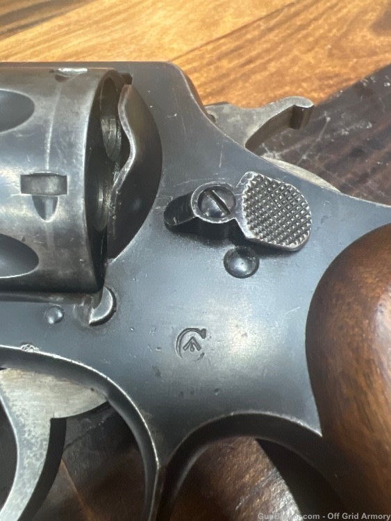 WW1 SMITH & WESSON 2nd MODEL HAND EJECT .455 WEBLEY!-img-2