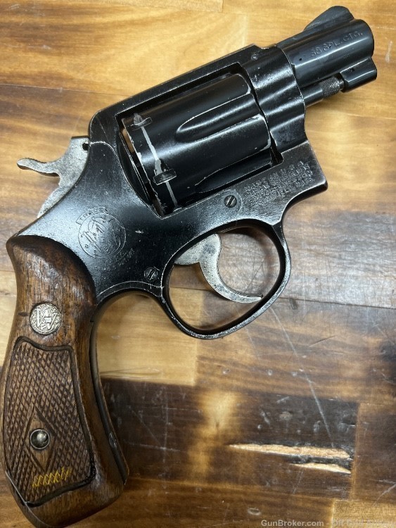 SMITH & WESSON M13 AIRCREWMAN REVOLVER PROPERTY OF U.S. AIRFORCE! W/ LETTER-img-6