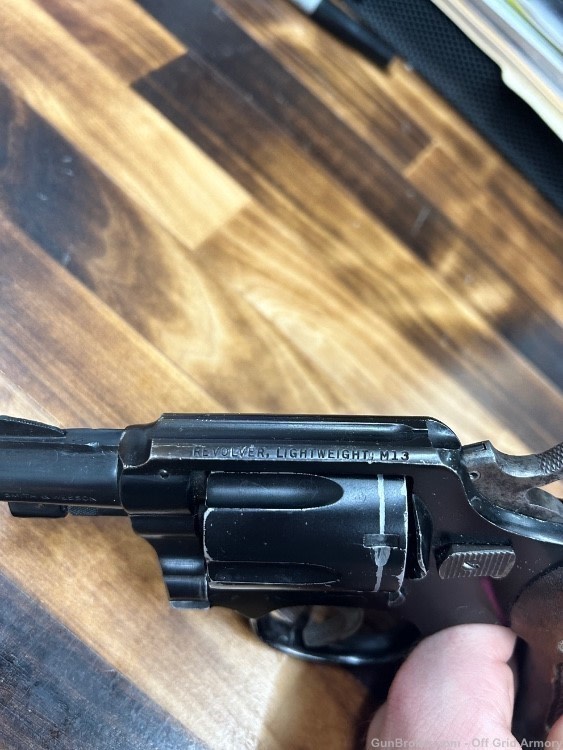 SMITH & WESSON M13 AIRCREWMAN REVOLVER PROPERTY OF U.S. AIRFORCE! W/ LETTER-img-19