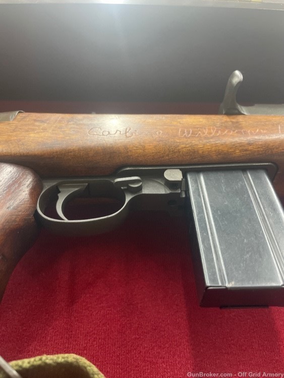 CARBINE WILLIAMS SIGNED AND DATED M1A1 .30 CARBINE -img-7