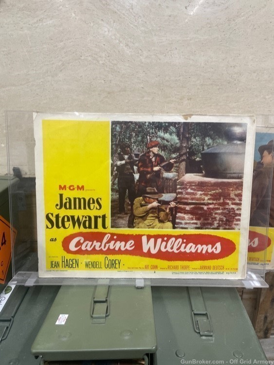 CARBINE WILLIAMS SIGNED AND DATED M1A1 .30 CARBINE -img-10