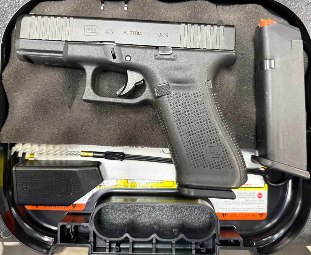 Glock 45 Gen 5 9mm 4.02” Barrel 2x 17-Round Mags Original Box-img-0