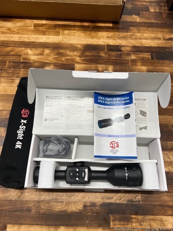 NIB ATN X-SIGHT 4K 5-20 MAGNIFICATION ELECTRONIC RIFLE SCOPE!-img-7