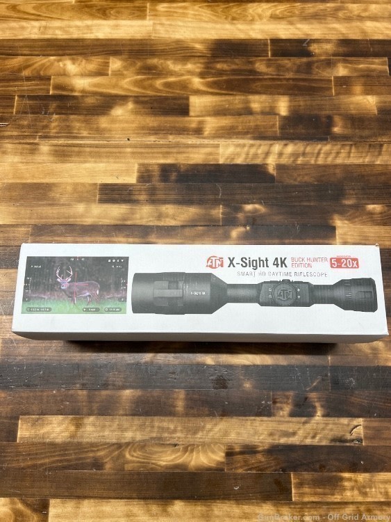 NIB ATN X-SIGHT 4K 5-20 MAGNIFICATION ELECTRONIC RIFLE SCOPE!-img-5