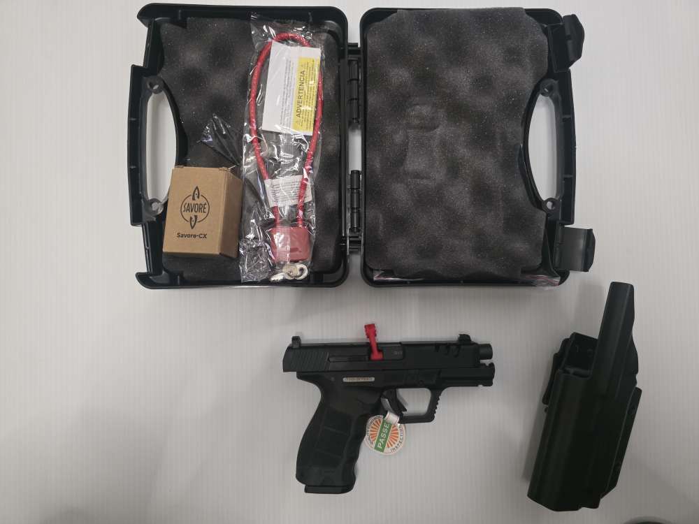 SAR SAR9 Compact LX Package 4.1" 9mm 15rd Pistol W/ Weapon Light and Holste-img-3