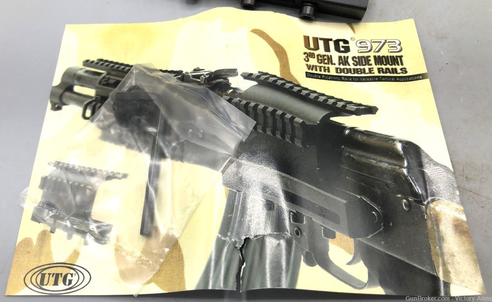 Leapers UTG 3rd Generation Picatinny-Style Double Rail Mount AK-47 Matte-img-4