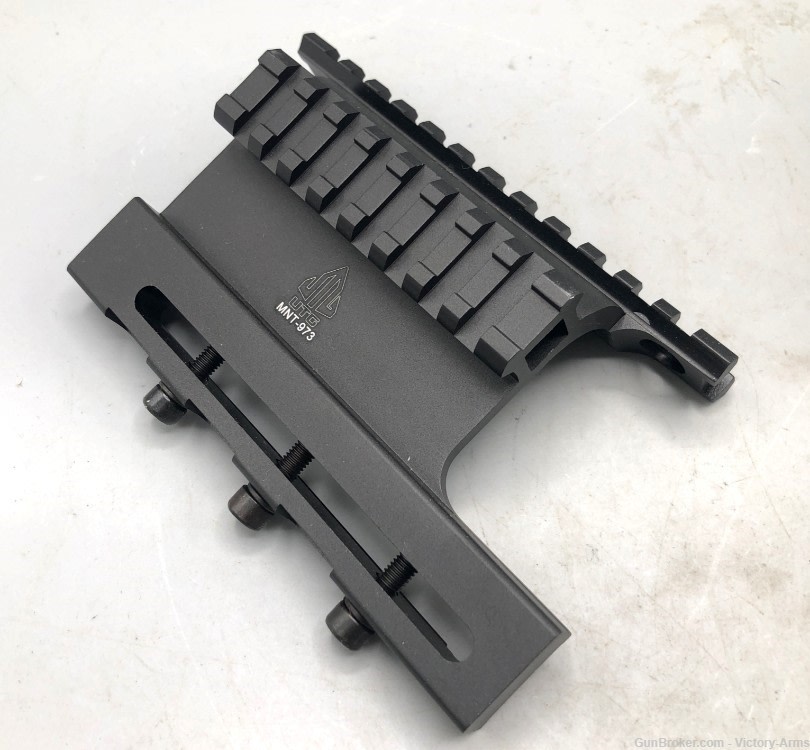 Leapers UTG 3rd Generation Picatinny-Style Double Rail Mount AK-47 Matte-img-8