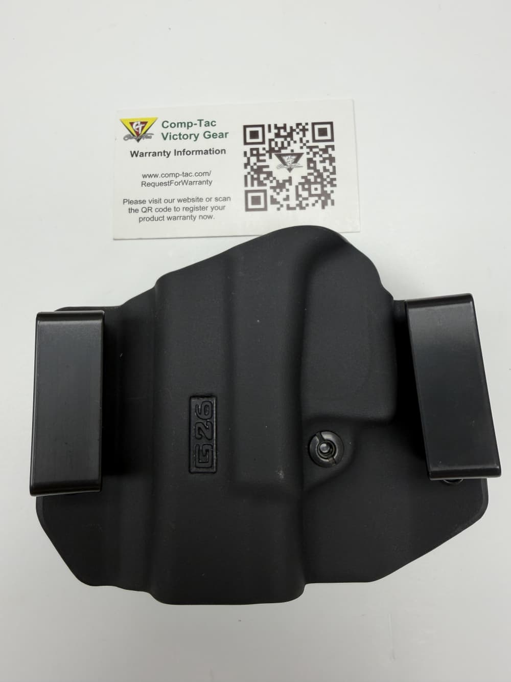 GLOCK 26/27 HOLSTER, OWB, RIGHT HAND, 1.5'' BELT CLIP, COMP-TAC USA-img-1
