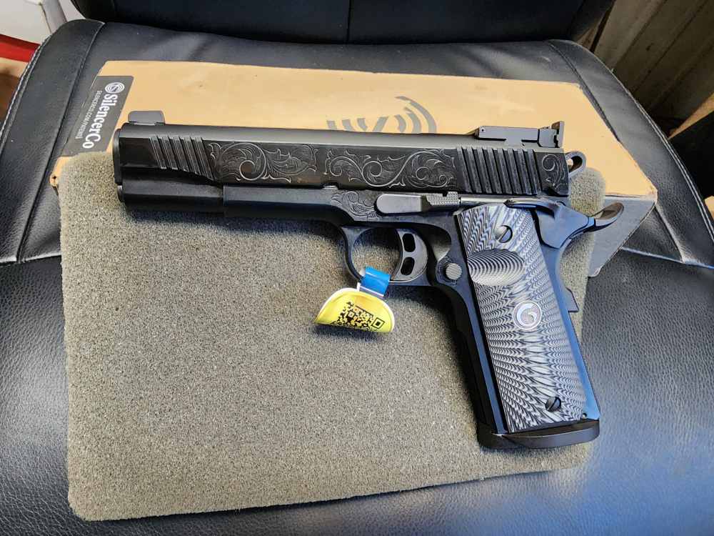 PICS! NEW EAA GIRSAN MC1911 S MATCH LUX ENGRAVED .45 ACP 5" 1911 MC-img-8