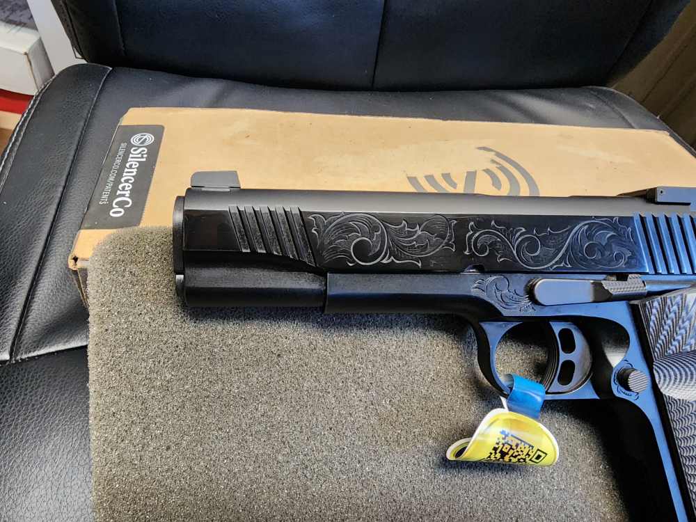 PICS! NEW EAA GIRSAN MC1911 S MATCH LUX ENGRAVED .45 ACP 5" 1911 MC-img-11