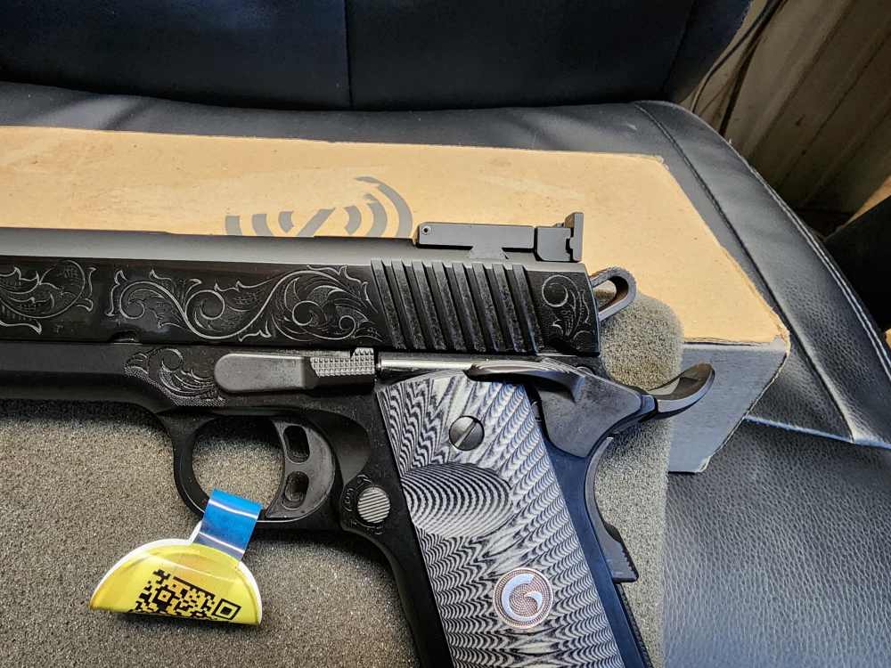 PICS! NEW EAA GIRSAN MC1911 S MATCH LUX ENGRAVED .45 ACP 5" 1911 MC-img-10