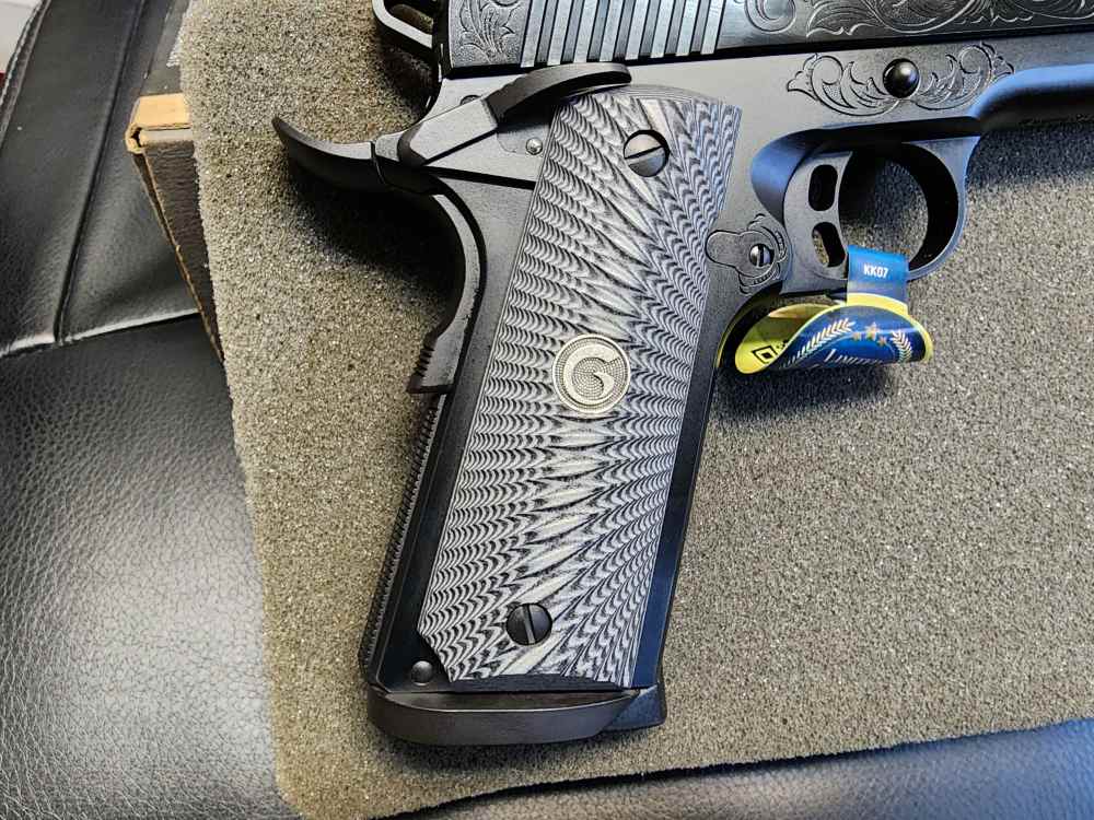 PICS! NEW EAA GIRSAN MC1911 S MATCH LUX ENGRAVED .45 ACP 5" 1911 MC-img-5
