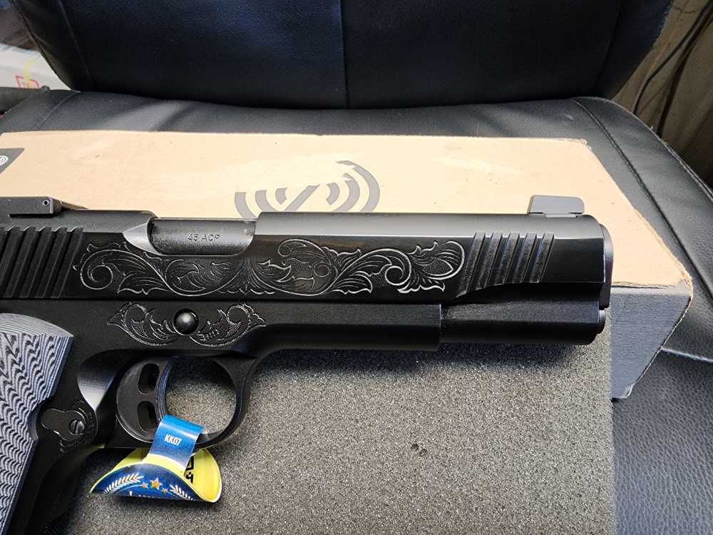 PICS! NEW EAA GIRSAN MC1911 S MATCH LUX ENGRAVED .45 ACP 5" 1911 MC-img-7