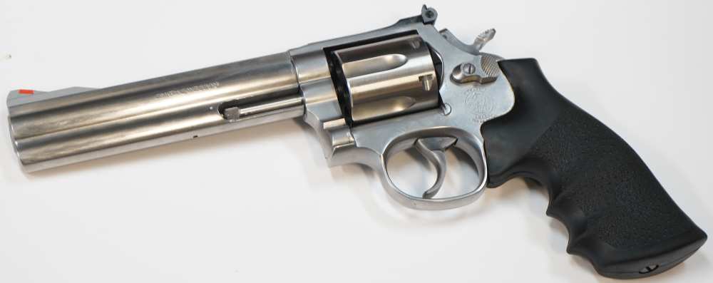 Smith & Wesson 686-4 .357Mag 6-Round 6" Barrel D-A Stainless Revolver-img-4