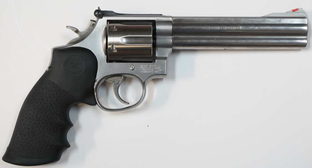 Smith & Wesson 686-4 .357Mag 6-Round 6" Barrel D-A Stainless Revolver-img-5