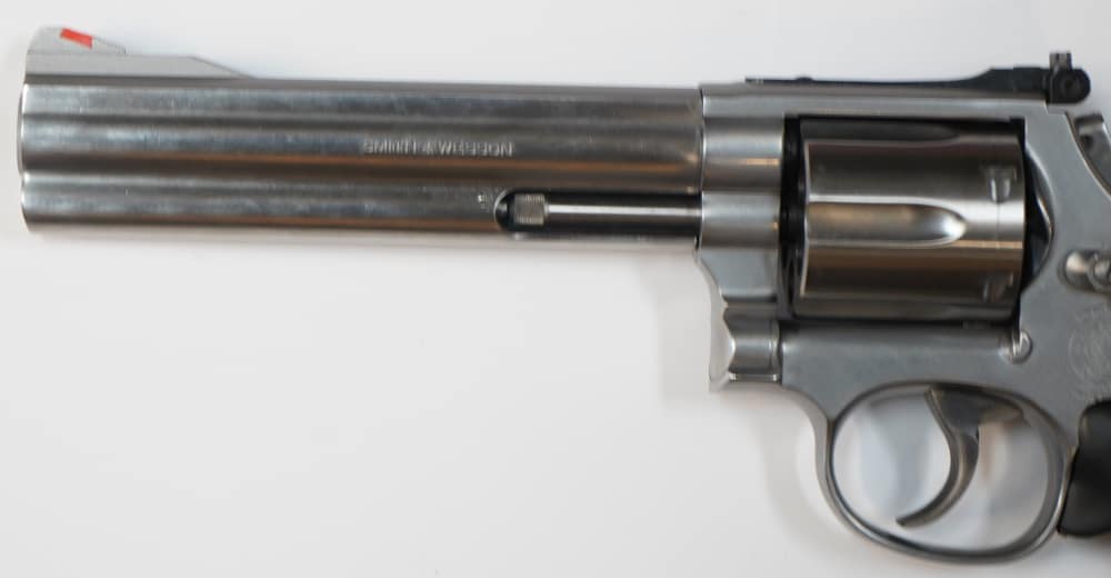 Smith & Wesson 686-4 .357Mag 6-Round 6" Barrel D-A Stainless Revolver-img-1