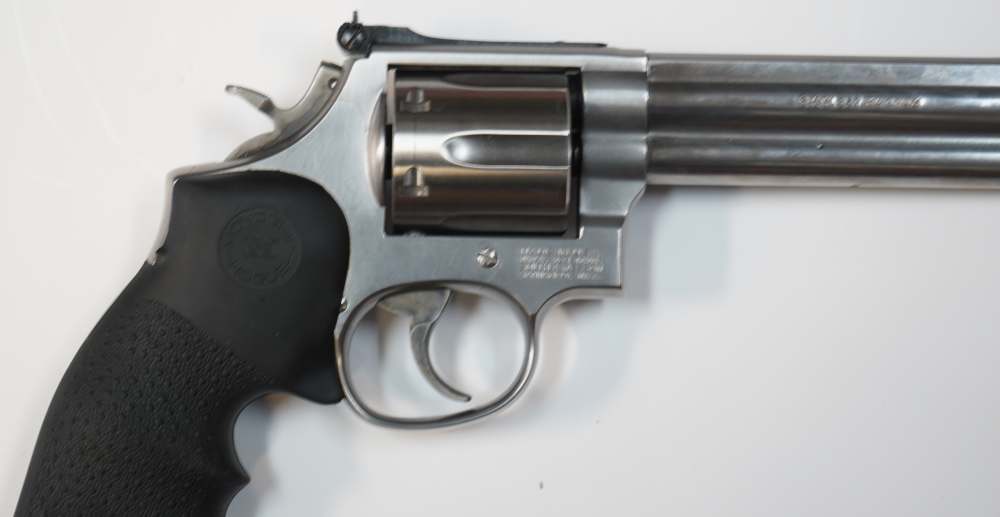 Smith & Wesson 686-4 .357Mag 6-Round 6" Barrel D-A Stainless Revolver-img-7