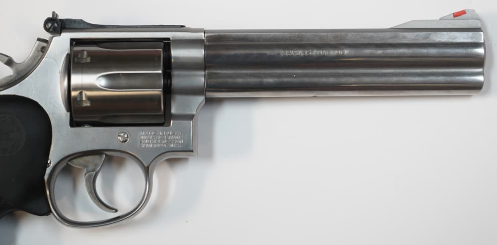 Smith & Wesson 686-4 .357Mag 6-Round 6" Barrel D-A Stainless Revolver-img-6