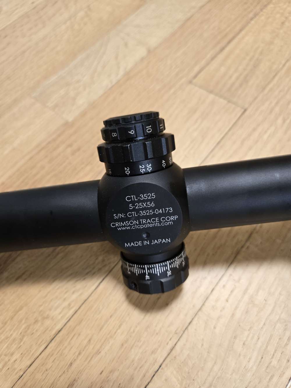 Crimson Trace rifle scope 5-25 x56 34mm tube [made in Japan/glass]-img-2