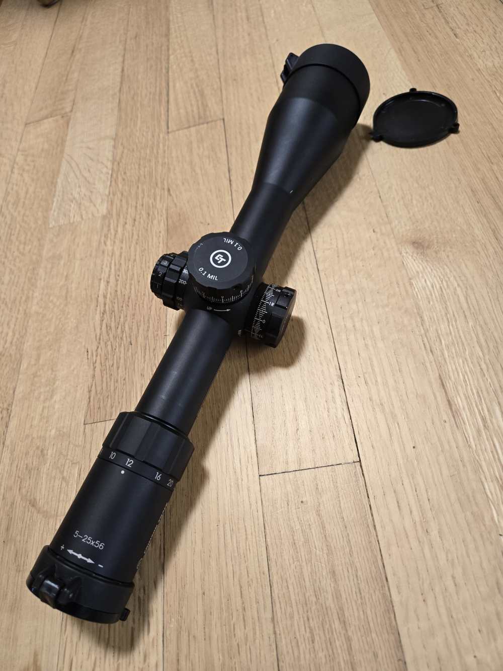 Crimson Trace rifle scope 5-25 x56 34mm tube [made in Japan/glass]-img-0