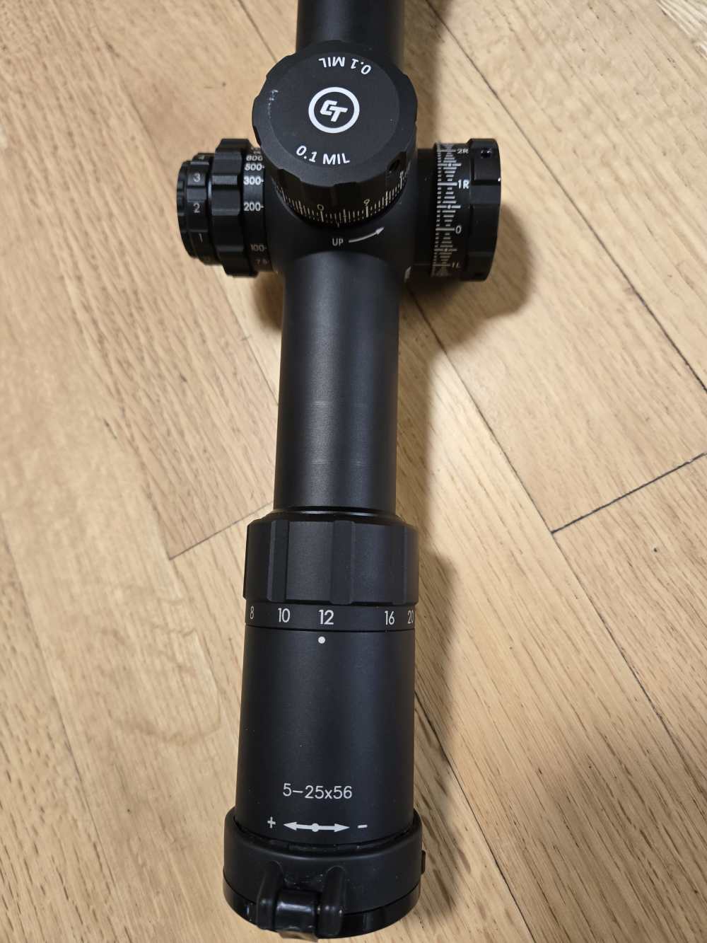 Crimson Trace rifle scope 5-25 x56 34mm tube [made in Japan/glass]-img-1