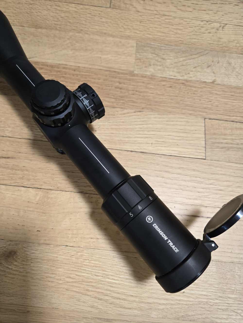 Crimson Trace rifle scope 5-25 x56 34mm tube [made in Japan/glass]-img-3