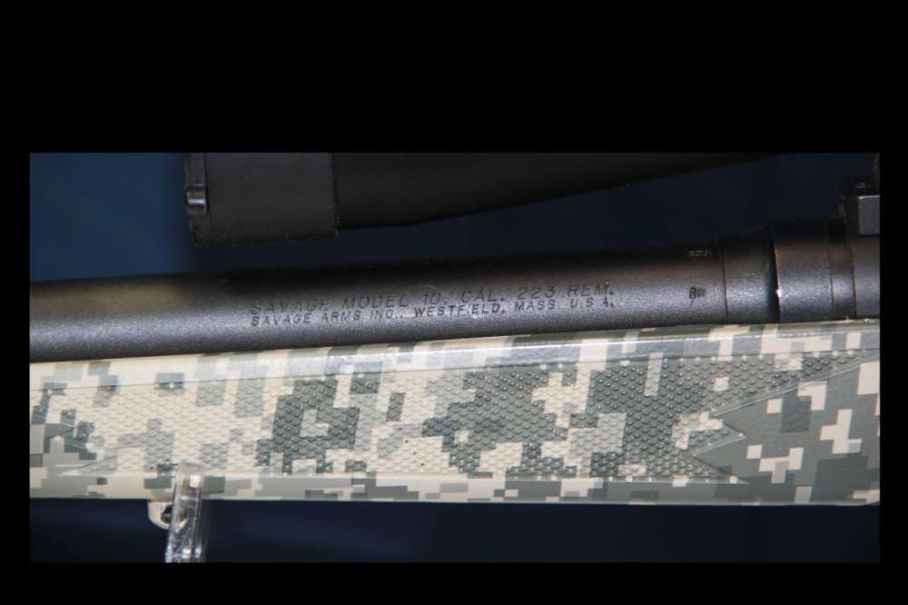 Savage Model 10 .223 Rem Bolt Action 20" Heavy Barrel Digital Camo -img-5