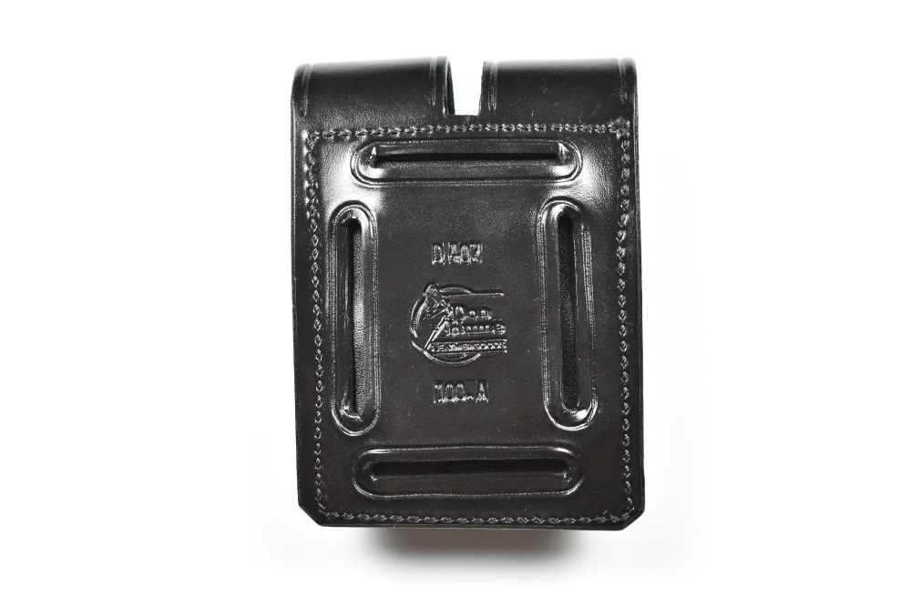 Don Humes Molded Leather Double Magazine Holder-img-1