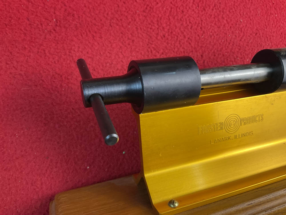 Vintage Forster case trimmer reloading rifle ammo tool high base Illinois -img-2