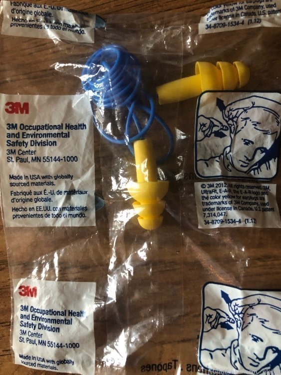 EARPLUGS 3M ULTRA FIT  YELLOW COLOR-img-0